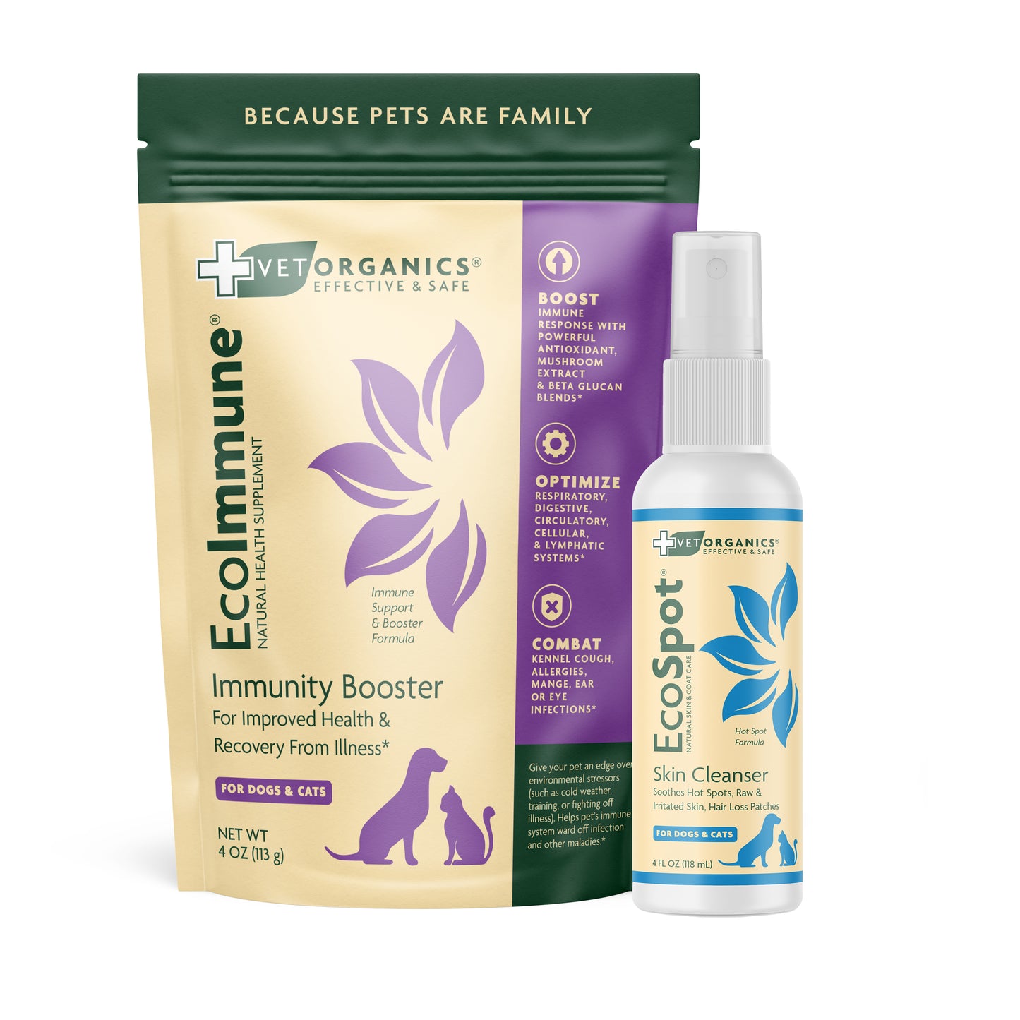 Irritation Elimination Bundle - For Cats & Dogs with Skin Irritation