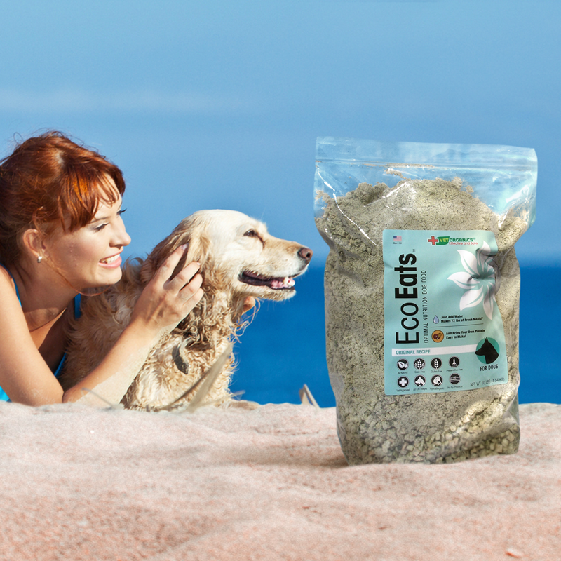 EcoEats Original Recipe Dehydrated Dog Food – Bring Your Own Protein (BYOP), 10-lb bag