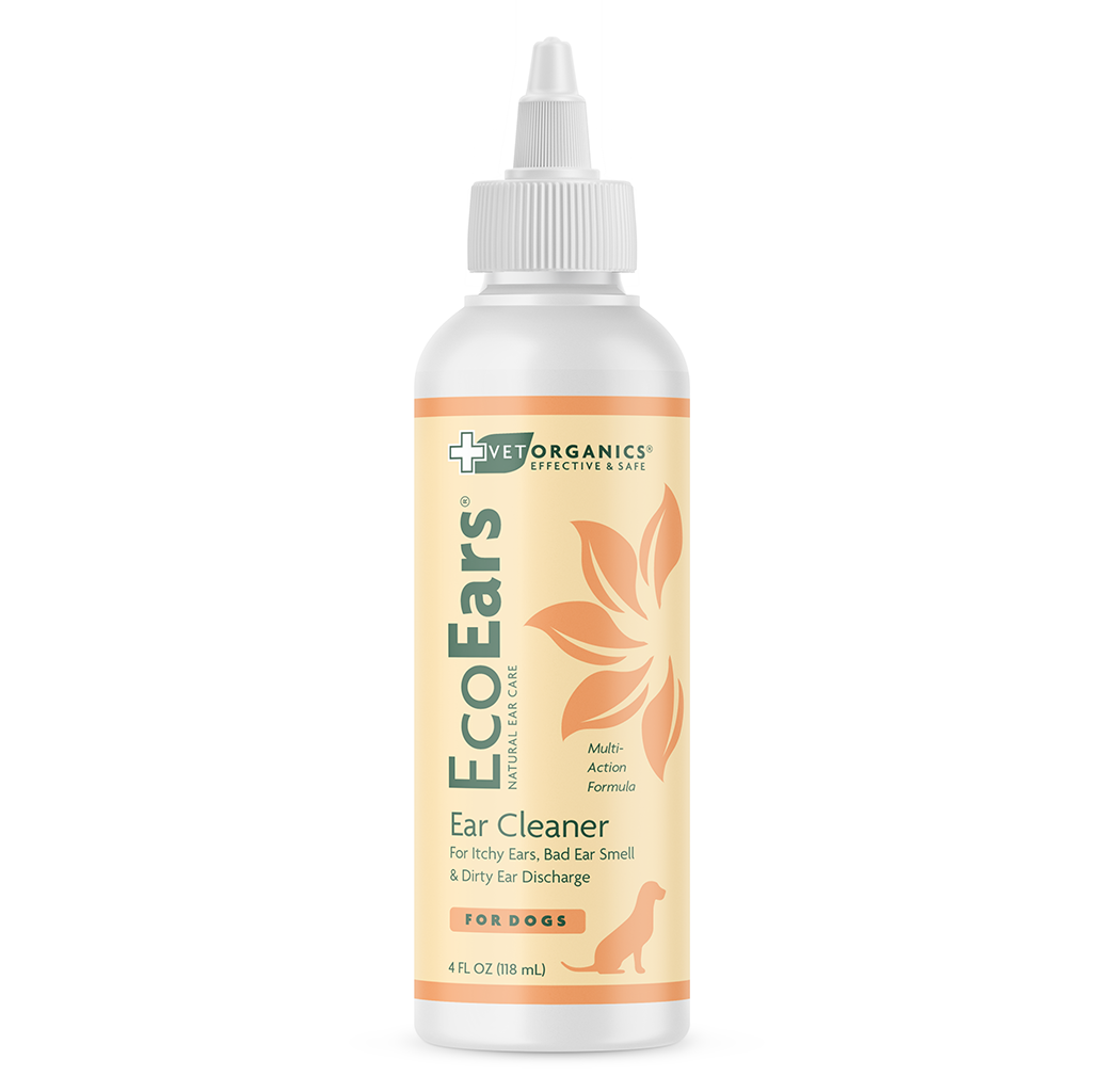 EcoEars Dog Ear Cleaner – Infection Formula, 4 or 8-oz bottle