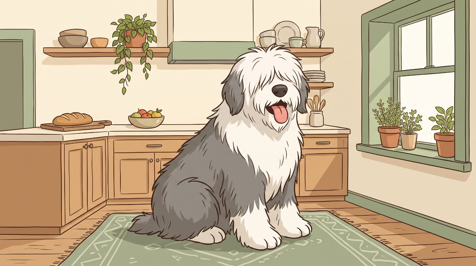 Old English Sheepdog Ear Infections: Signs & Ear Care – Vet Organics
