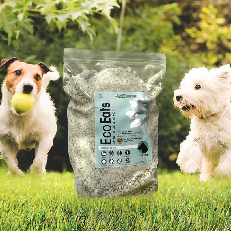 EcoEats Original Recipe Dehydrated Dog Food – Bring Your Own Protein (BYOP), 10-lb bag