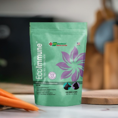 EcoImmune Immune Support & Booster Supplement for Dogs & Cats, 4-oz bag