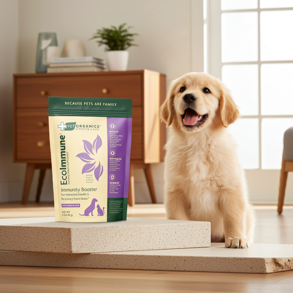 EcoImmune™ Immune Supplement for Dogs & Cats | Vet Organics